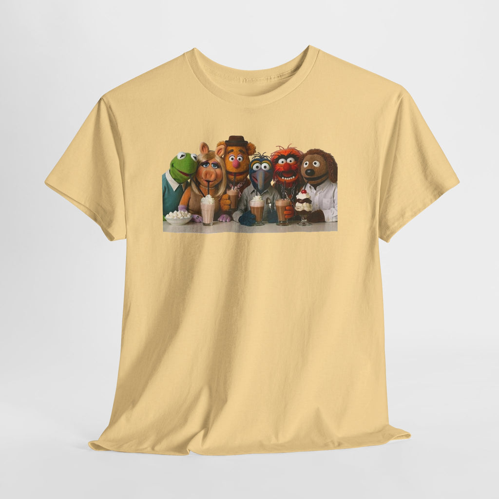Muppet Cast Retro Poster Cotton T-Shirt