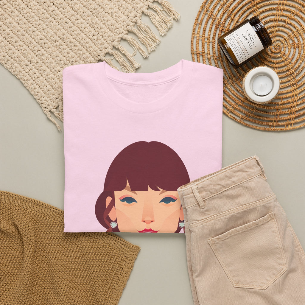 T Swift Illustration Cotton T-Shirt