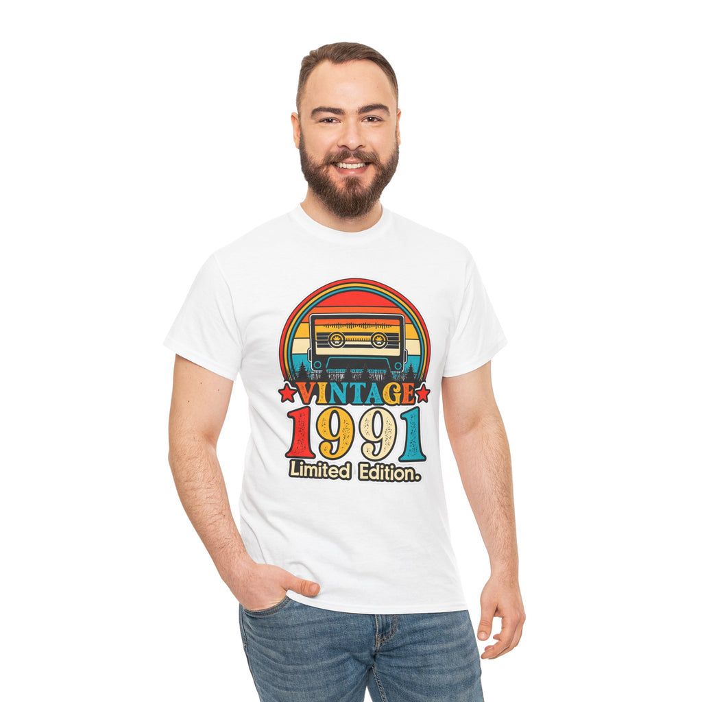 1991 Vintage Limited Edition Cotton T-Shirt