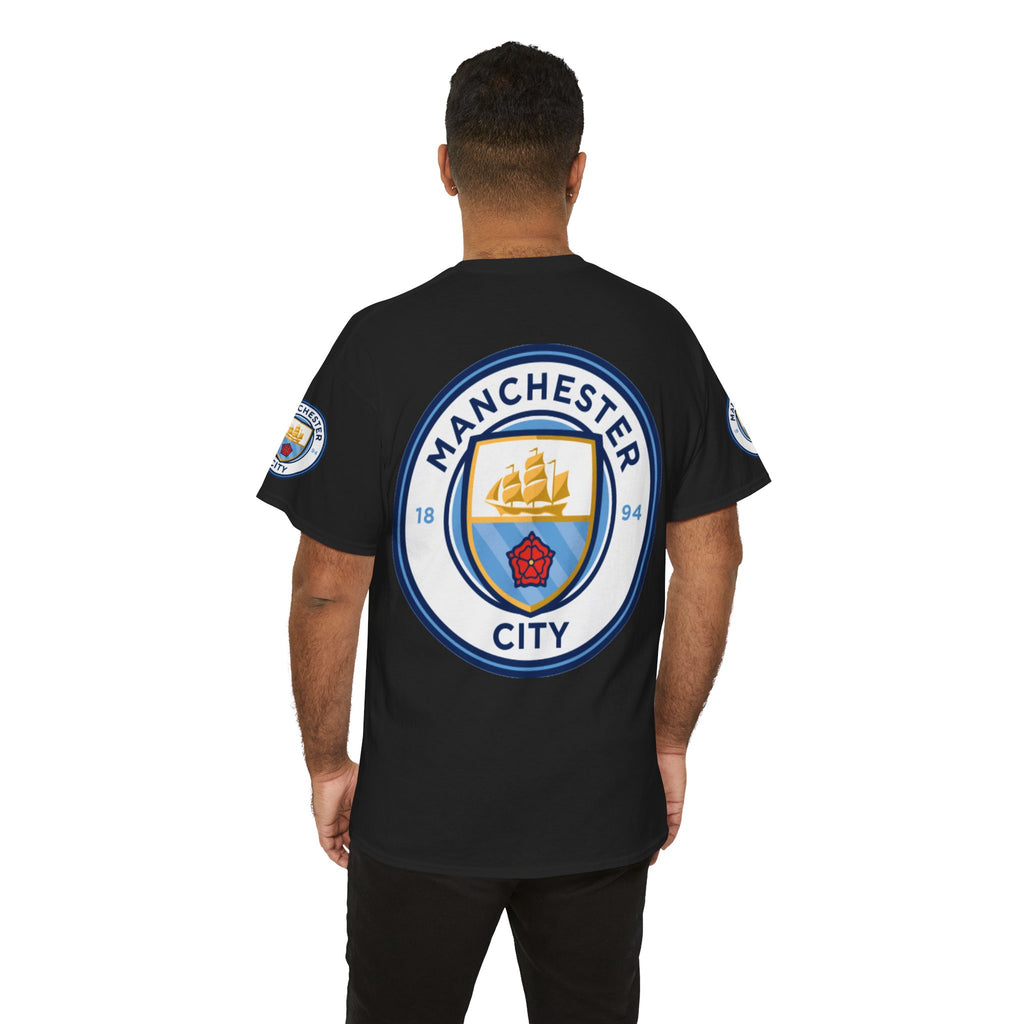 Manchester City Crest T-Shirt — Football Club Logo Tee