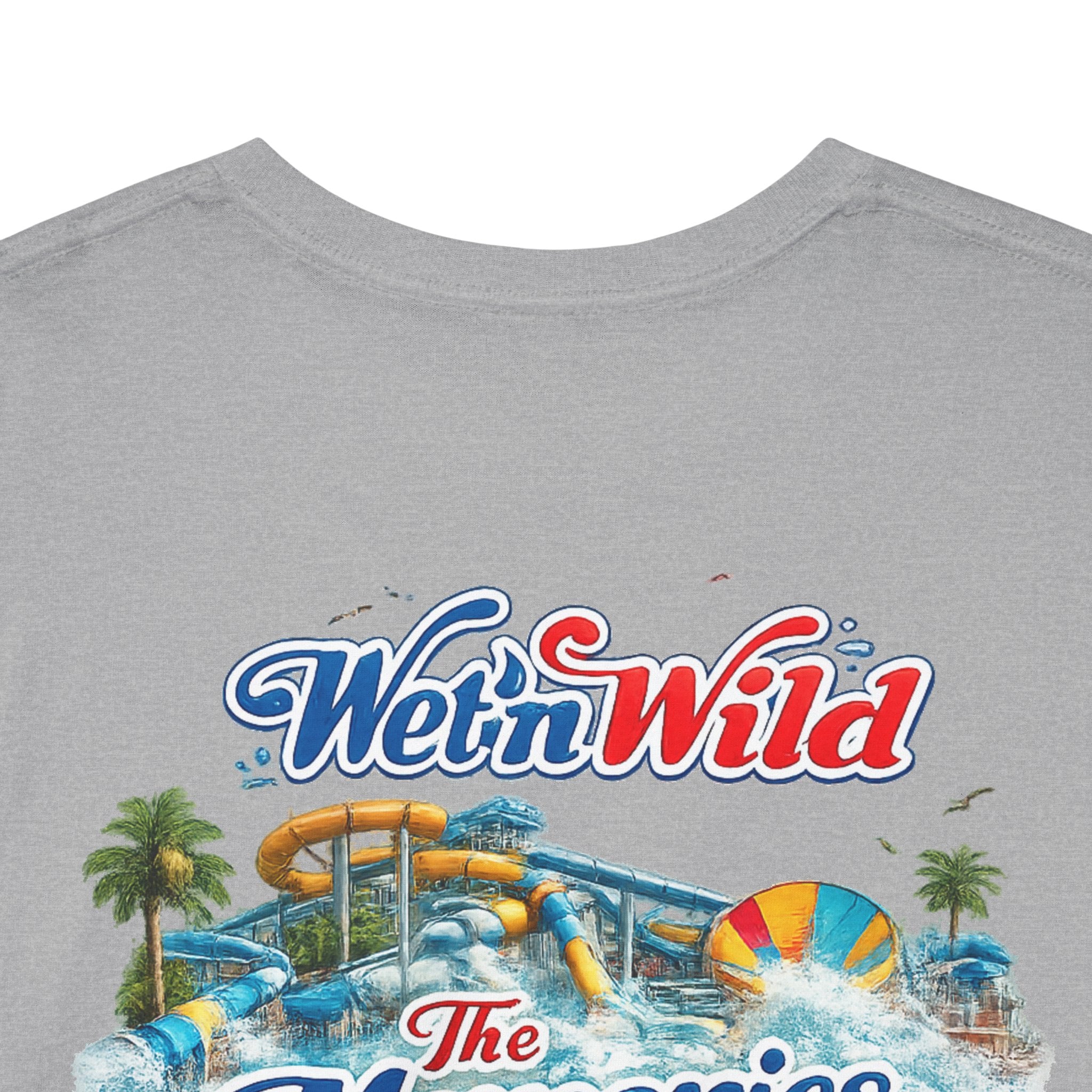 Wet 'n Wild Orlando Graphic Tee — "The Memories Live On" Retro Vacation T‑Shirt