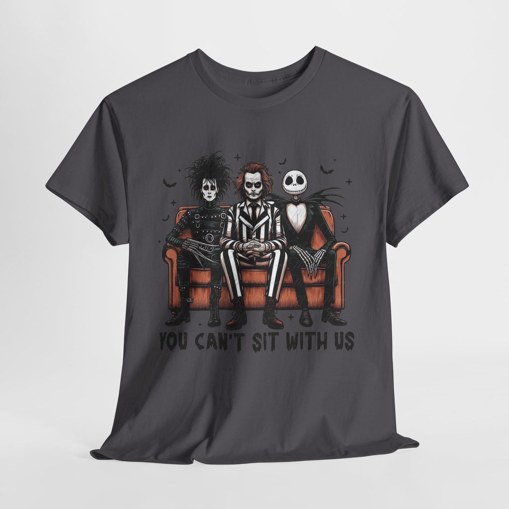Johnny Depp Graphic Tee — 'You Can't Sit With Us' Halloween Horror Trio T-Shirt