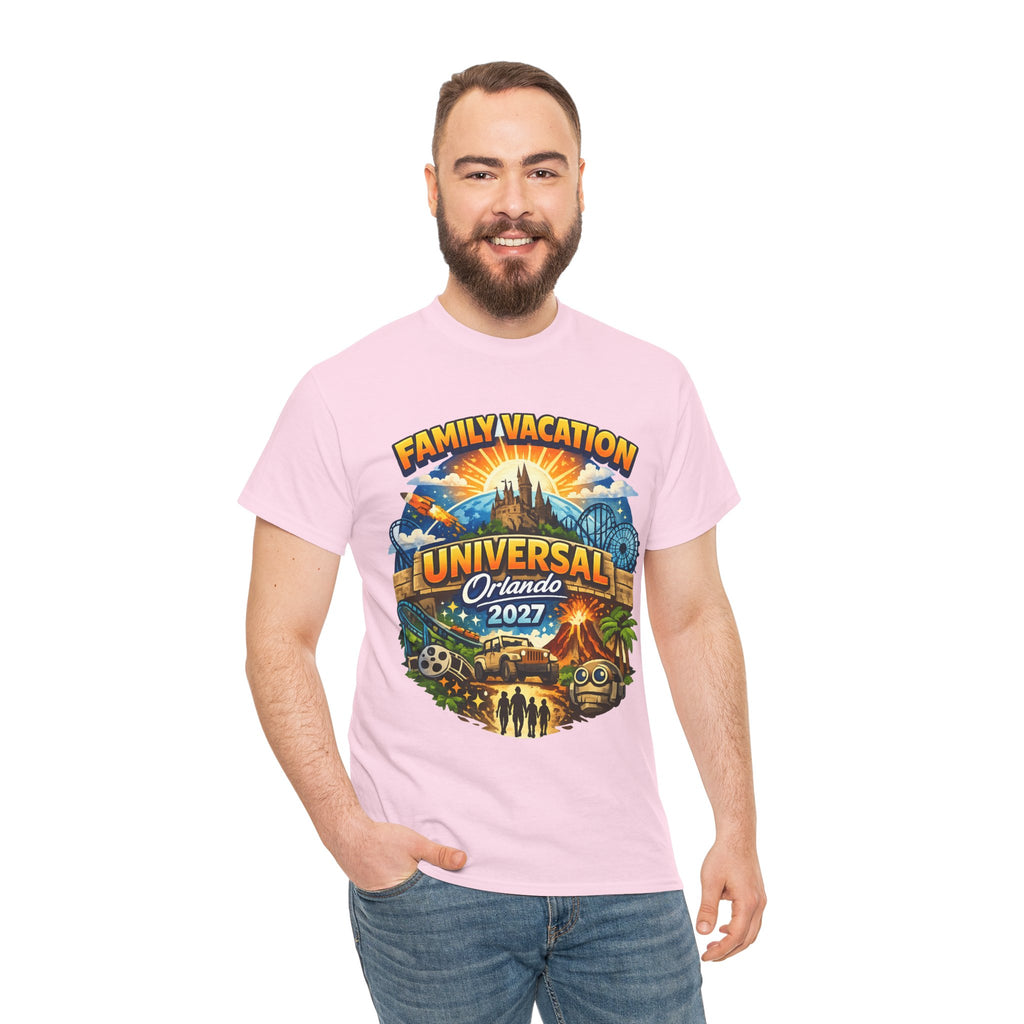Universal Orlando 2027 Family Vacation T-Shirt