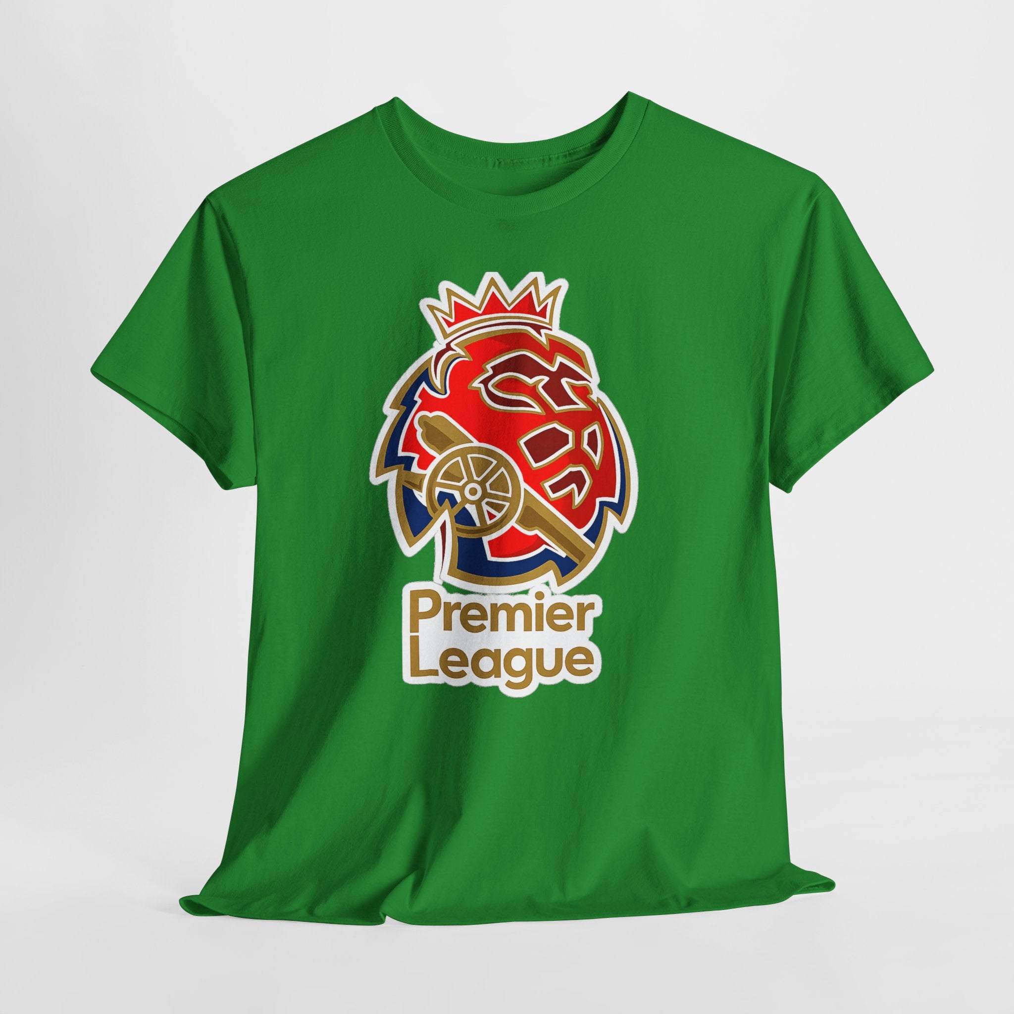 Arsenal Premier League Lion Logo T-Shirt — Soccer Fan Tee