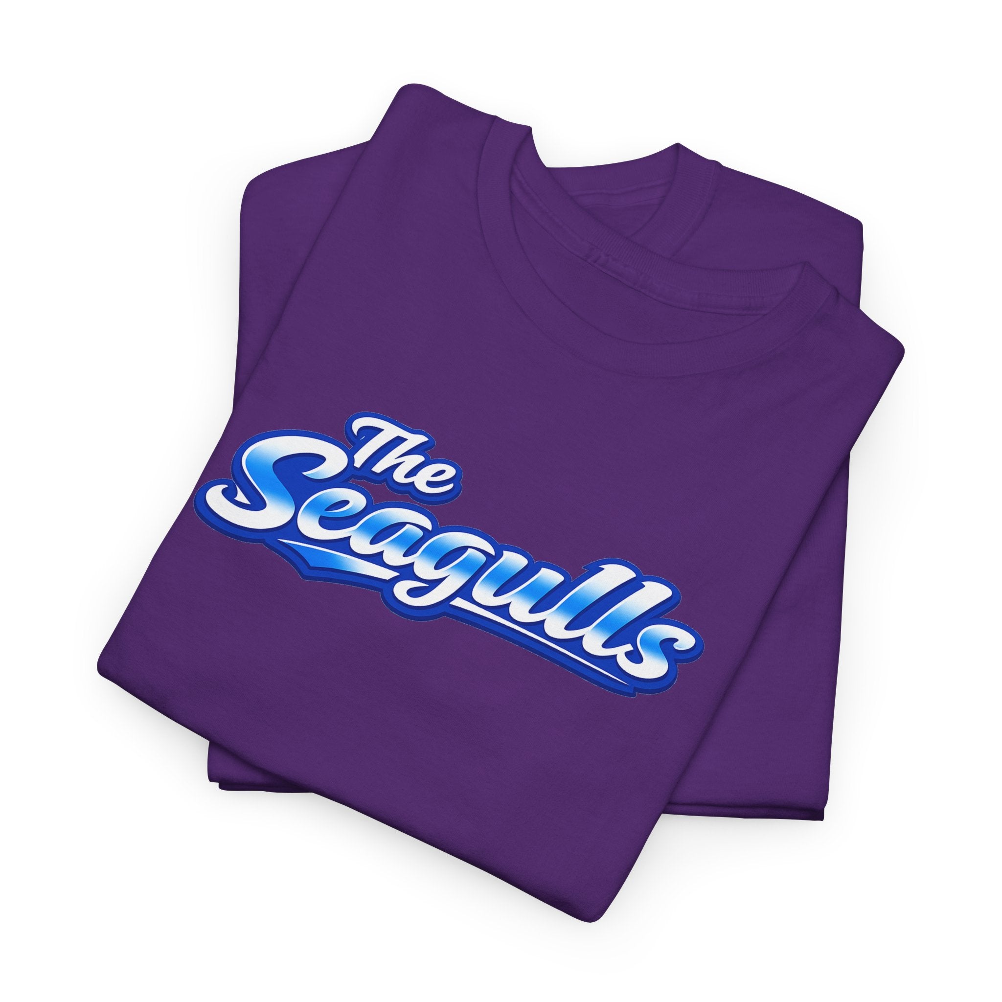 Seagulls Football Script Logo Cotton T-Shirt