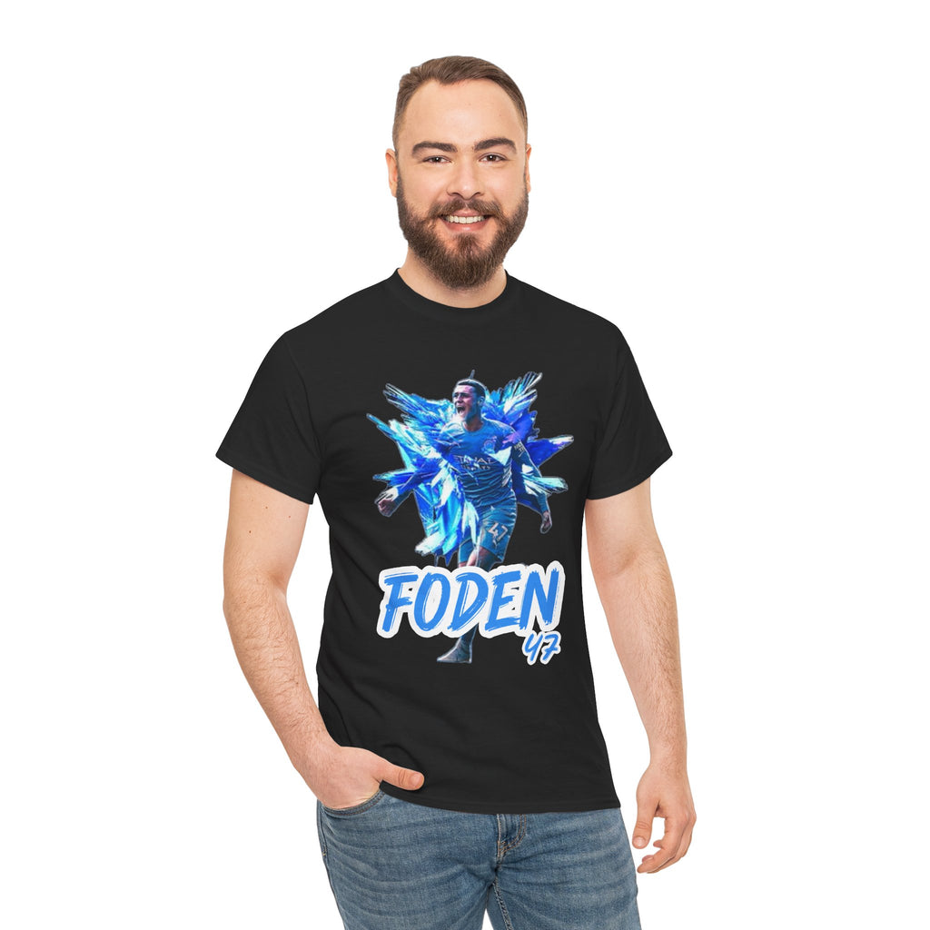 Phil Foden Manchester City T-Shirt - Foden 47 Football Jersey Shirt