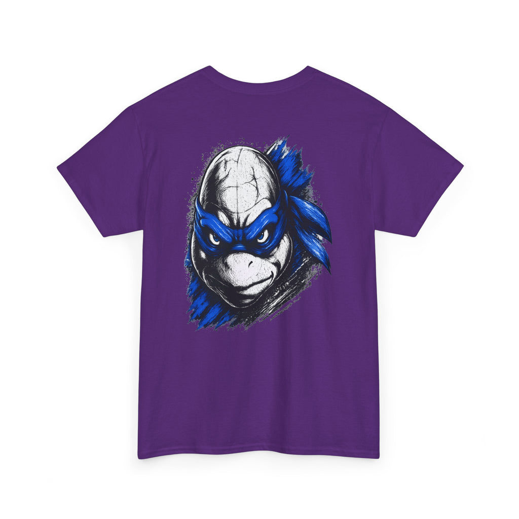 TMNT Leonardo Graphic Tee — Blue Mask Turtle T-Shirt