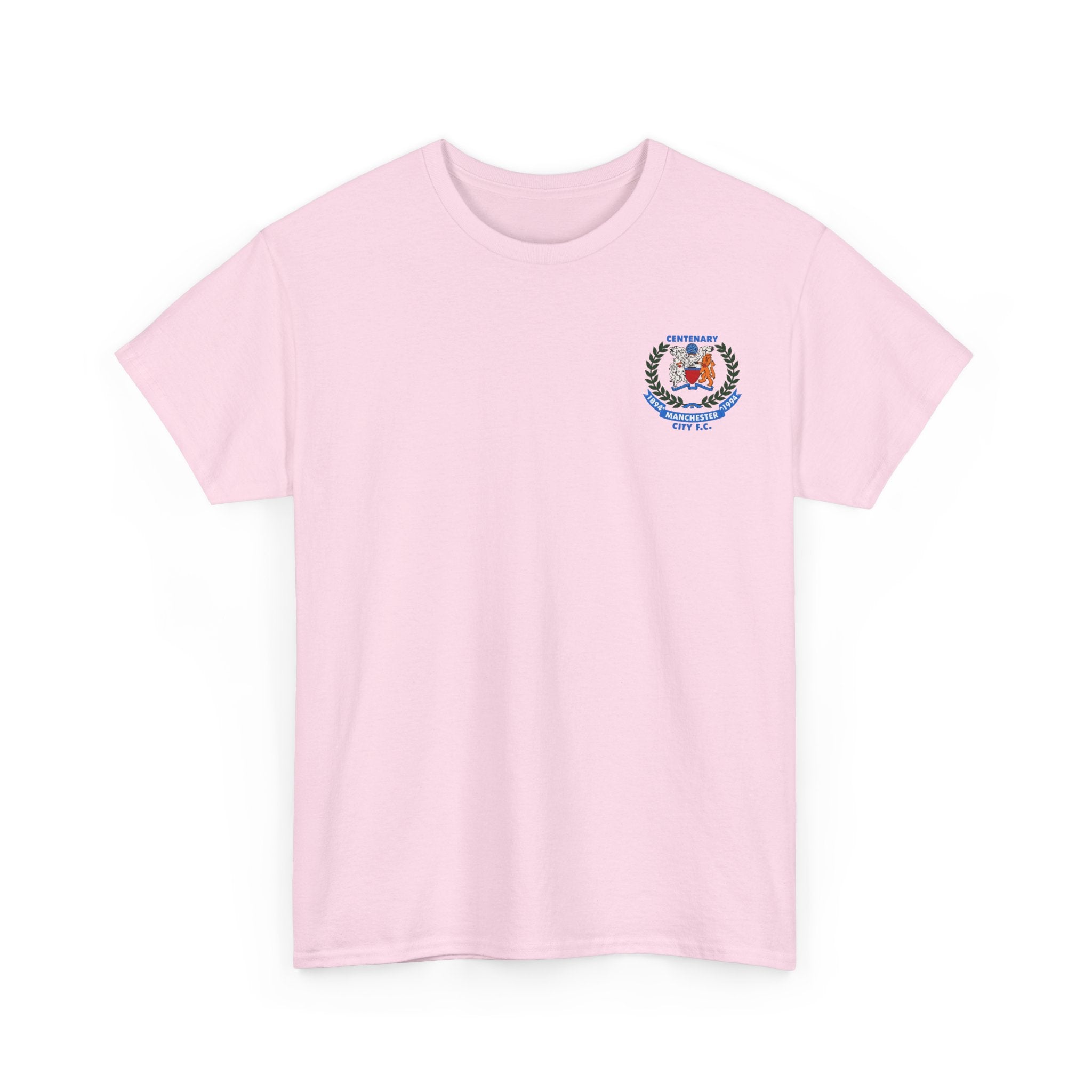 Centenary Manchester City FC Crest Tee — 1894–1994 Commemorative Shirt