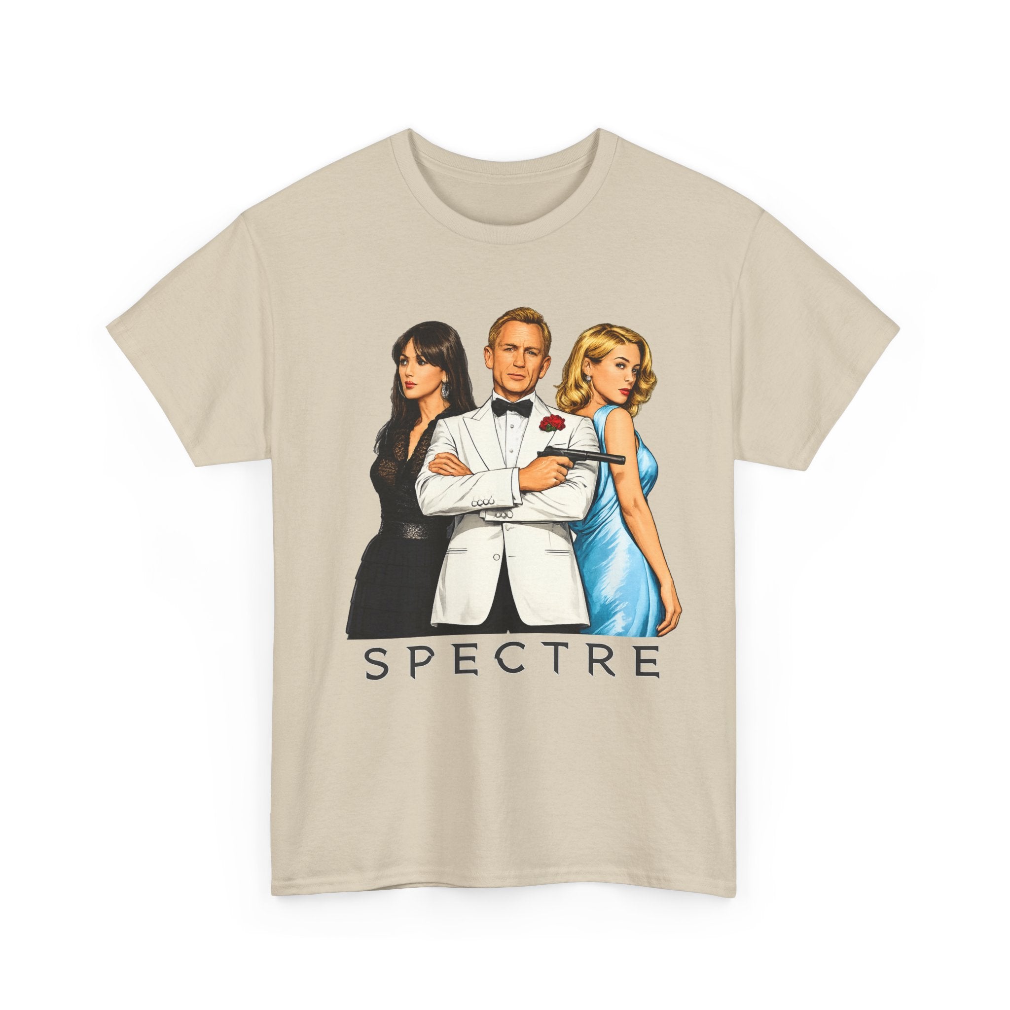 James Bond Spectre Movie Poster Tee — Retro James Bond Style Graphic T-Shirt
