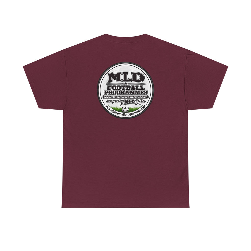 MLD Football Programmes Vintage Logo Cotton T-Shirt