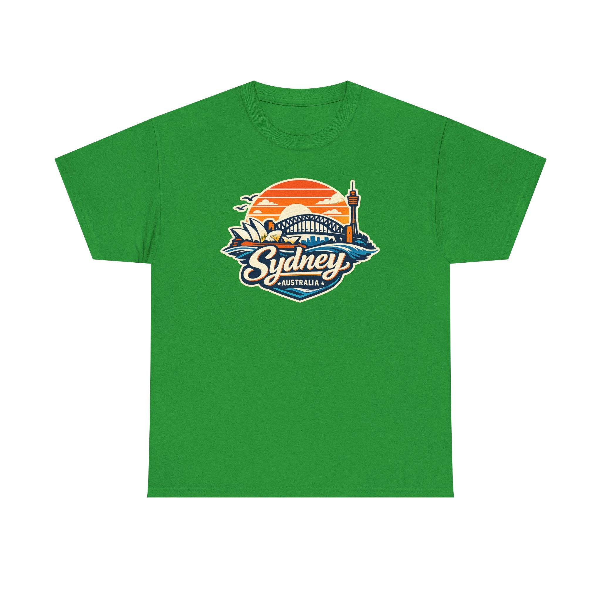 Sydney Australia Sunset Tee — Vintage Coastal Travel T‑Shirt