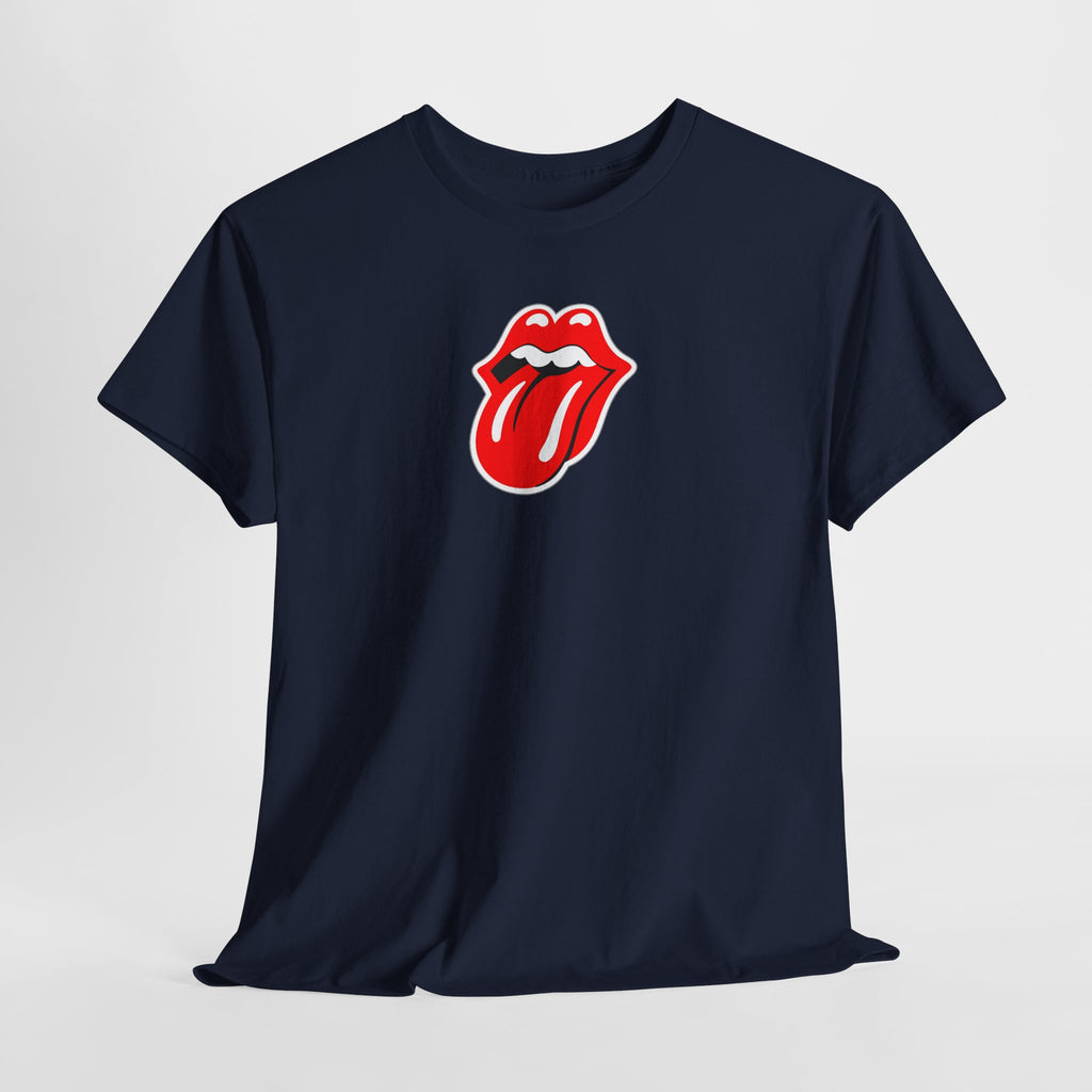 Rock Retro Red Tongue and Lips Graphic Tee