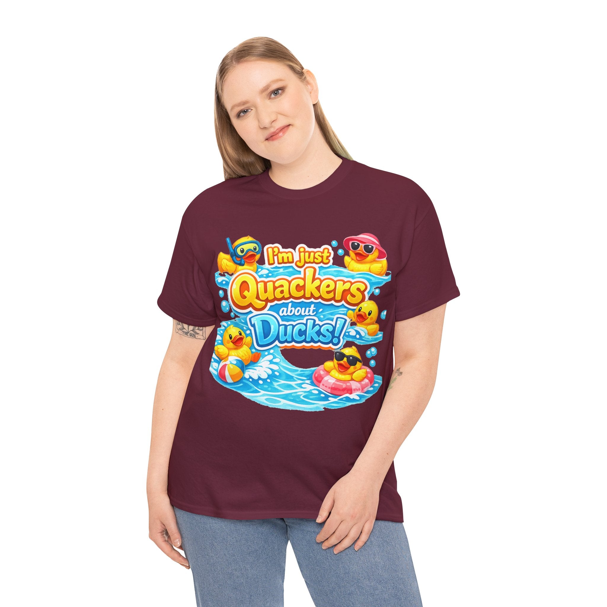 I'm Just Quackers About Ducks! Cute Rubber Duck Pool Tee