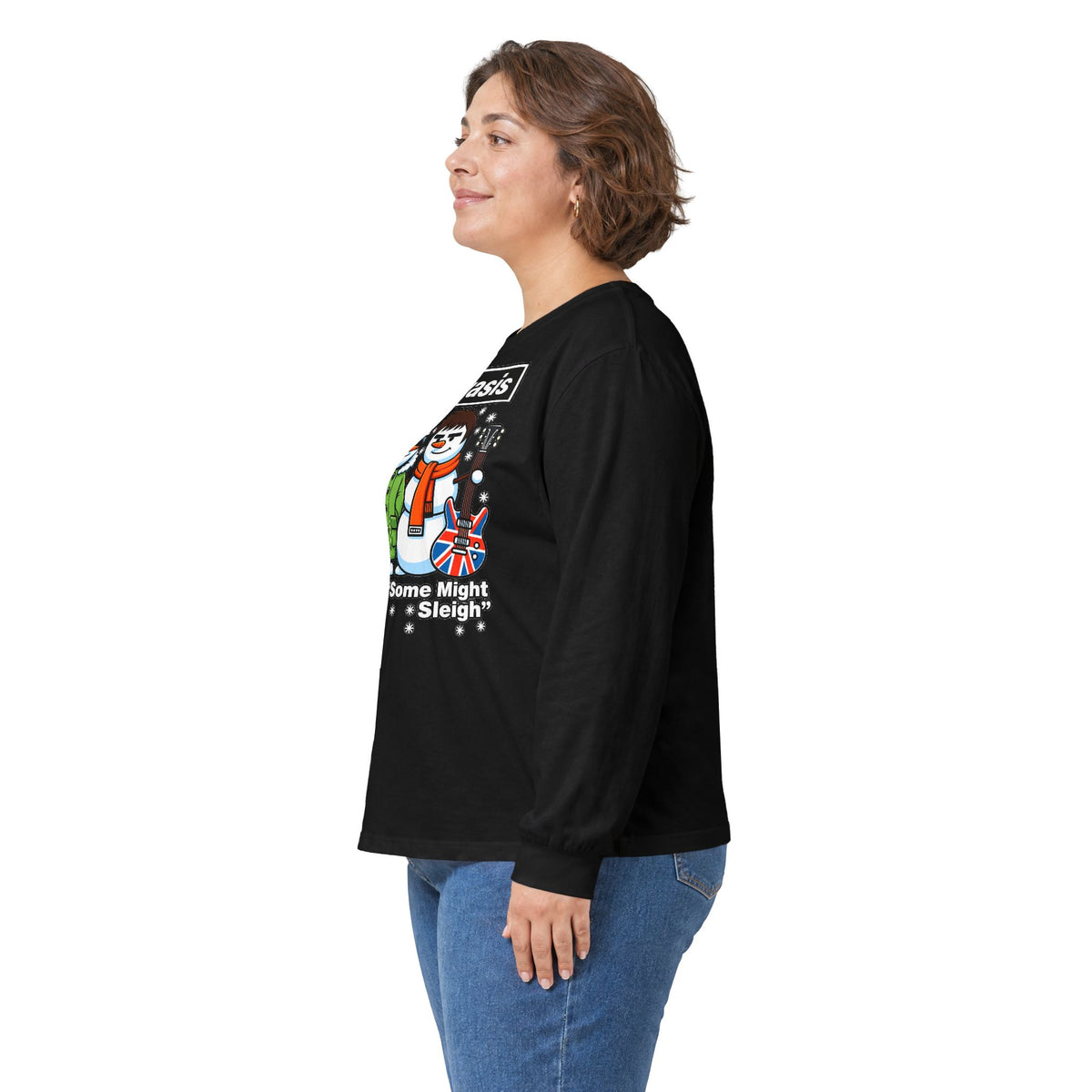 Snowasis Snowman Long Sleeve Tee — 'Some Nights, Some Slights' Holiday Shirt #Oasis Inspired