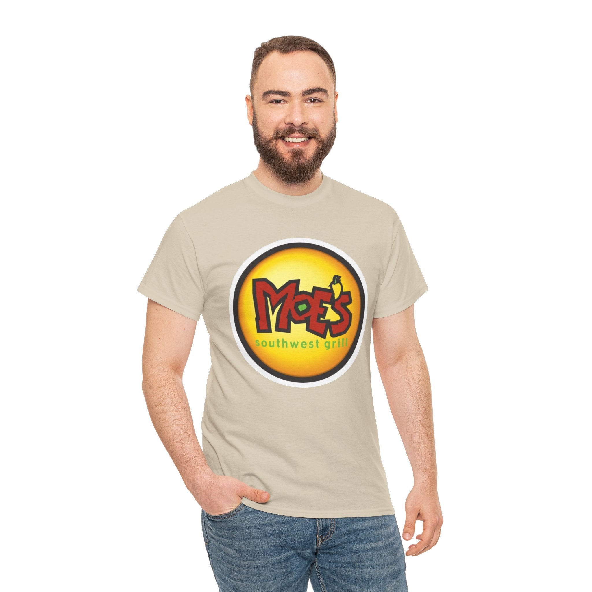 Moe's Universal Inspired T-Shirt — "Moe's Southwest Grill" Logo Tee
