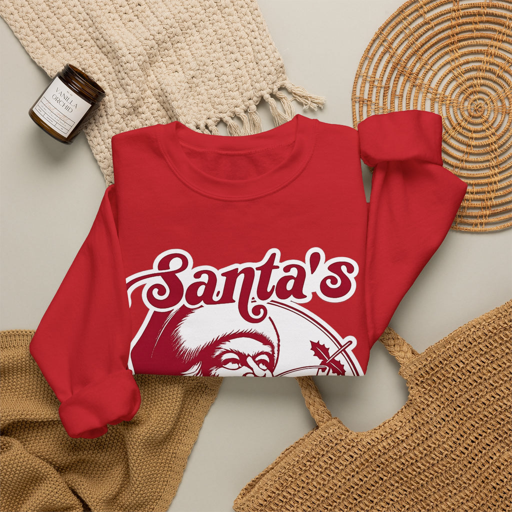 Santa's Cocktail Club Making Spirits Bright - Christmas Sweatshirt