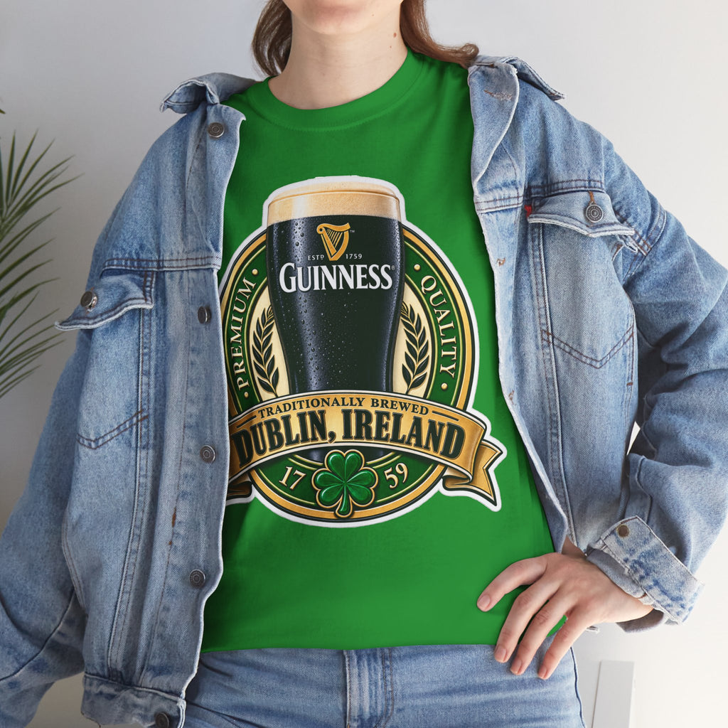 Guinness Dublin Ireland Graphic Cotton T-Shirt