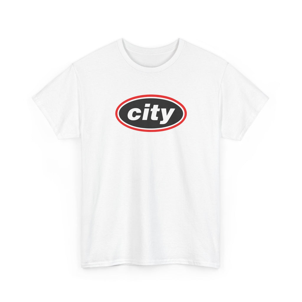 Manchester City Oasis Inspired Logo Cotton T-Shirt
