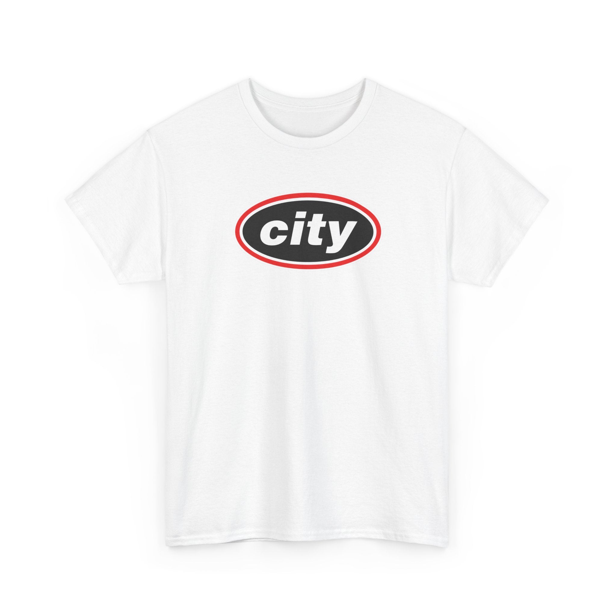 Manchester City Oasis Inspired Logo Cotton T-Shirt