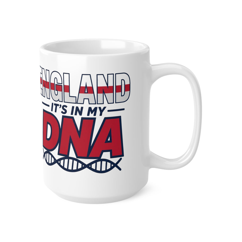 England It's In My DNA Ceramic Coffee Mug — 11oz & 15oz