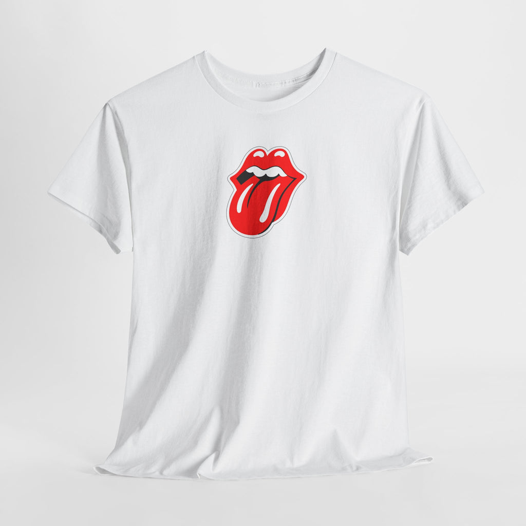 Rock Retro Red Tongue and Lips Graphic Tee
