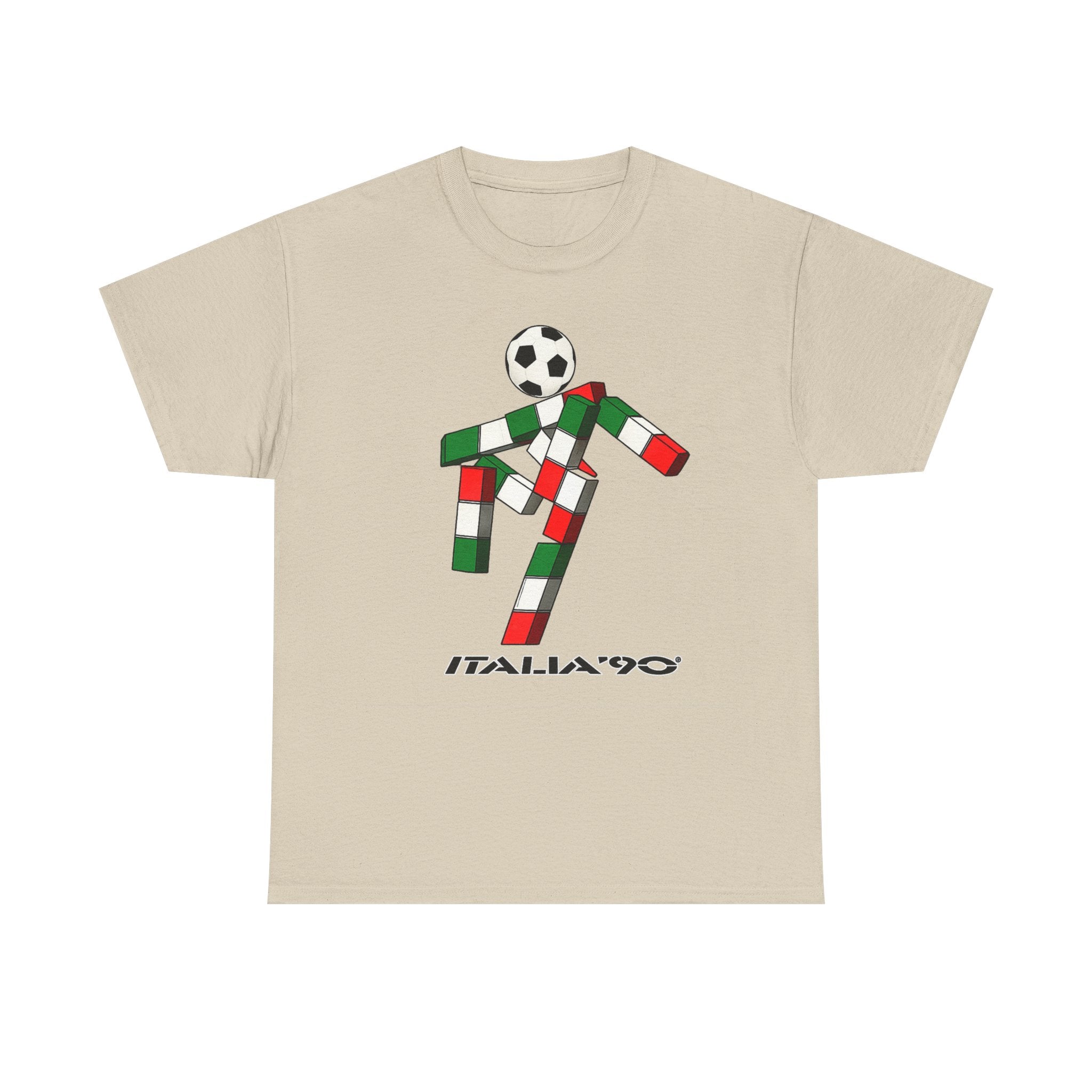 Italia '90 Soccer T‑Shirt — Retro Italian Football World Cup Tee