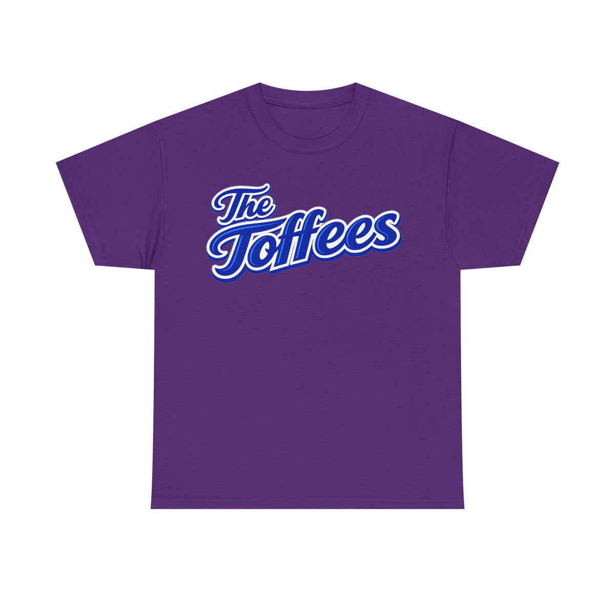 The Toffees Script Tee — Vintage Blue Logo T-Shirt