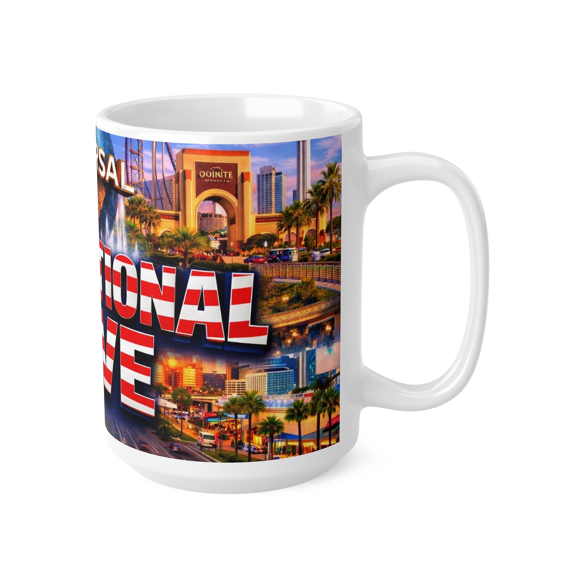 International Drive, Orlando Ceramic Coffee Cup 11oz or 15oz