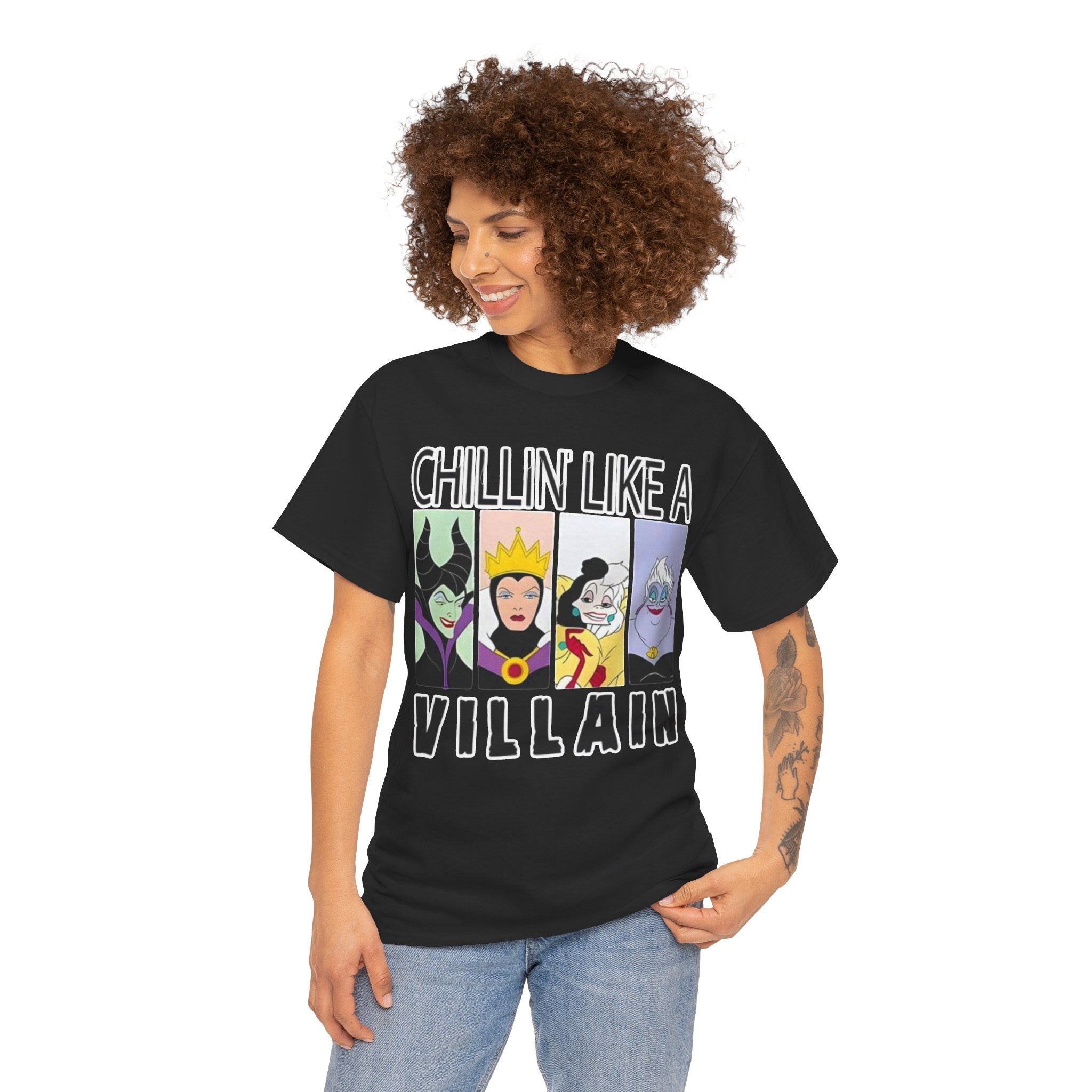 Villain Squad T‑Shirt — "Chillin' Like a Villain" Graphic Tee