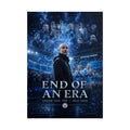 End of an Era Poster — ‘Thank You Pep 2016–2026’ Manchester City Tribute