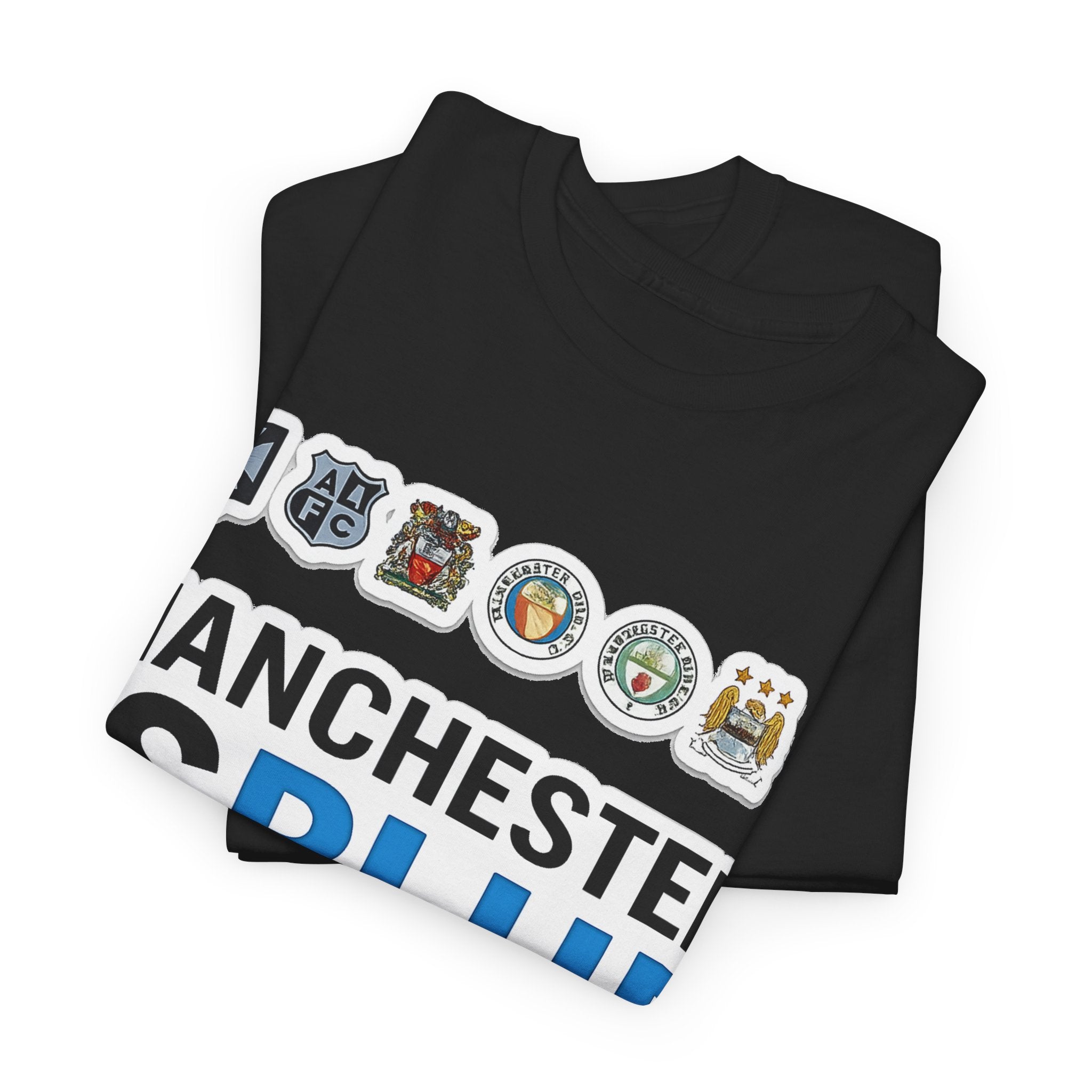 Manchester Is Blue Tee — Manchester City Supporter T-Shirt