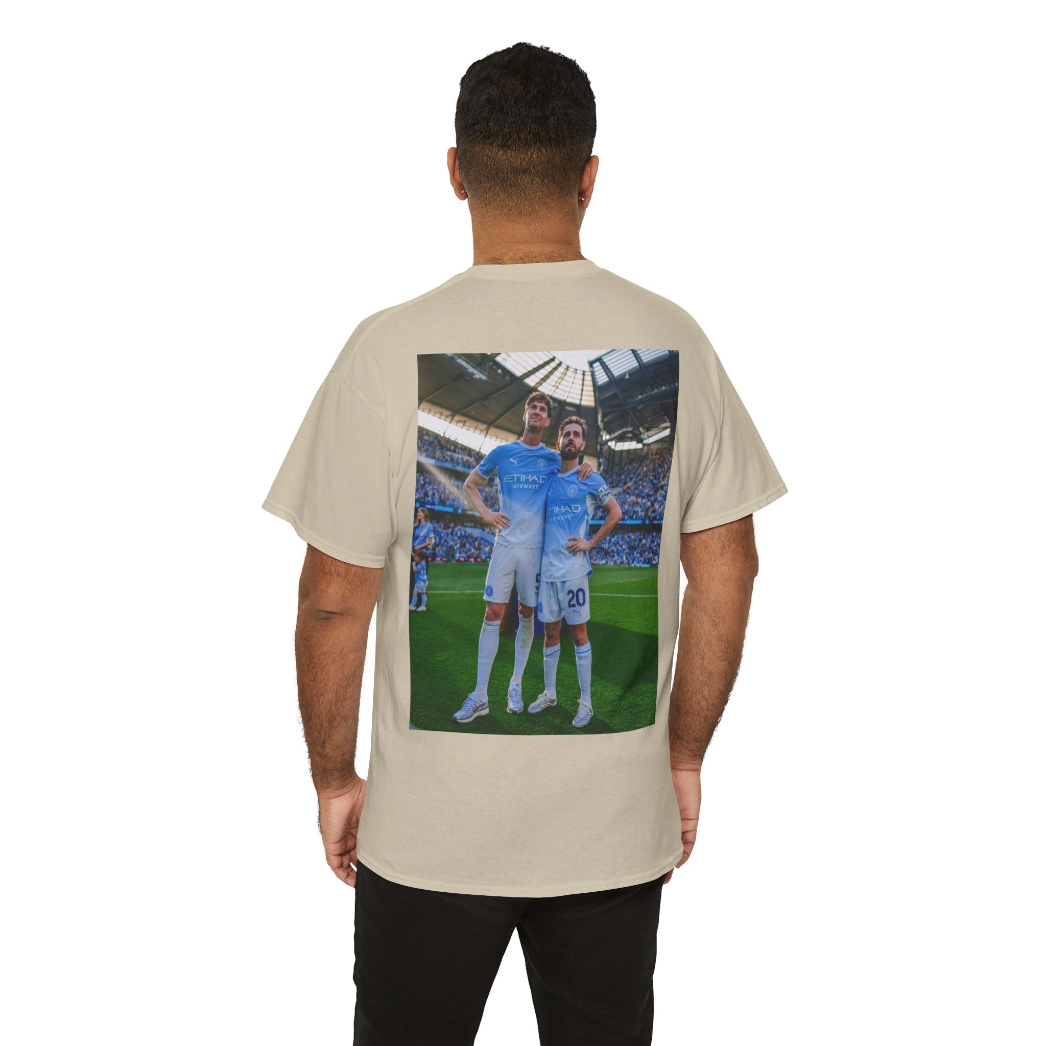 Bernardo Silva & John Stones Manchester City Legends T-Shirt
