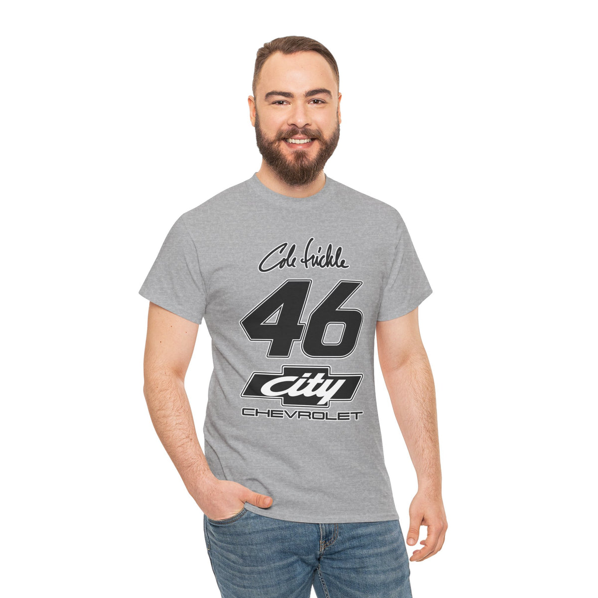 Days of Thunder Cole Trickle Chevrolet '46 City' Racing Number Tee