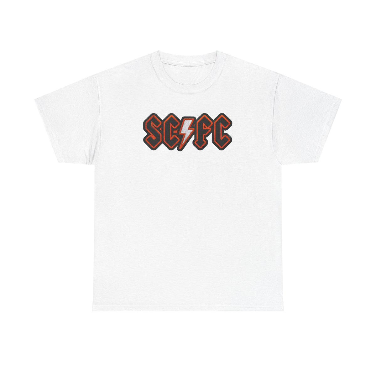 Salford City Inspired Logo T-Shirt — Retro Gothic Band-Style Tee