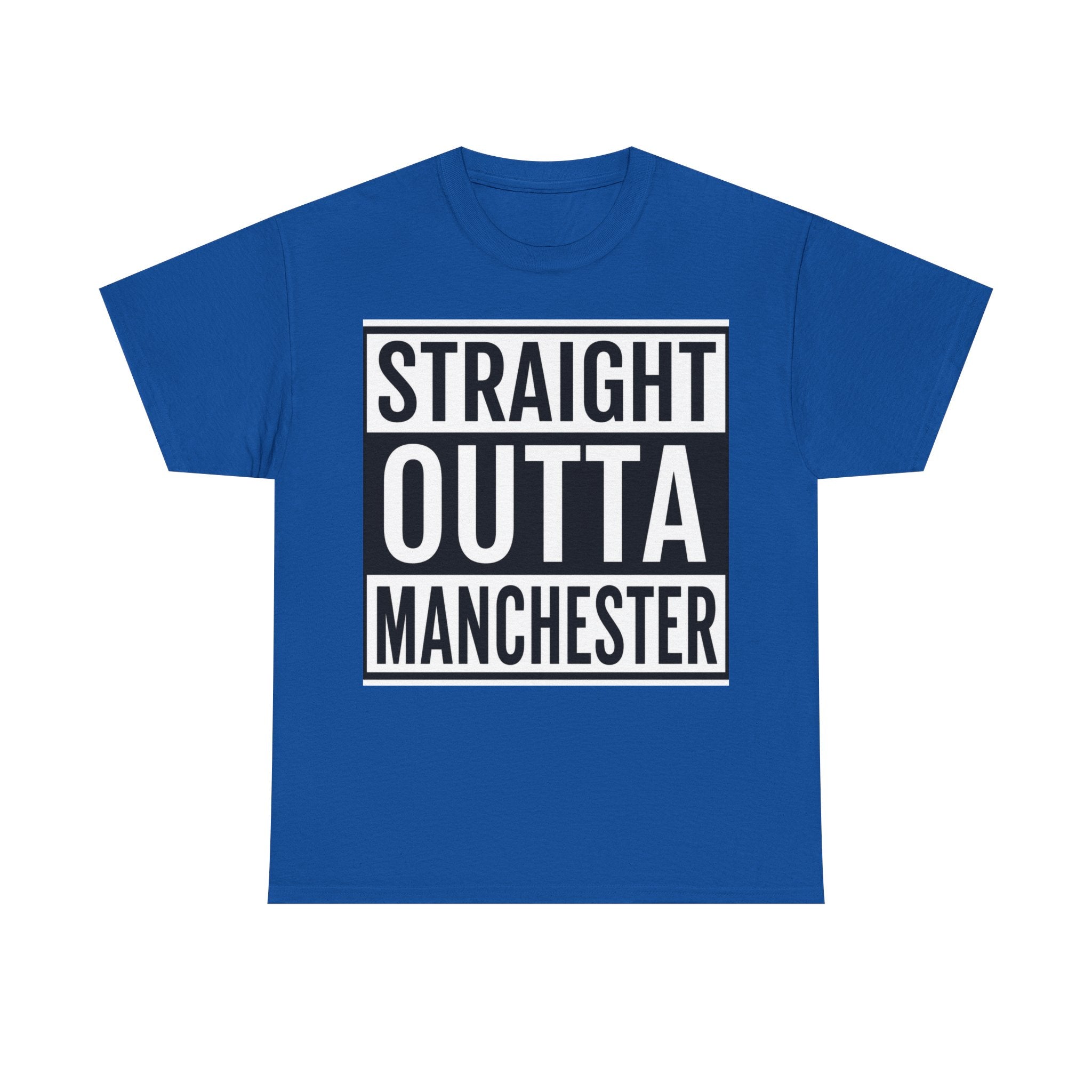 Straight Outta Manchester T-Shirt — Bold City Pride Tee