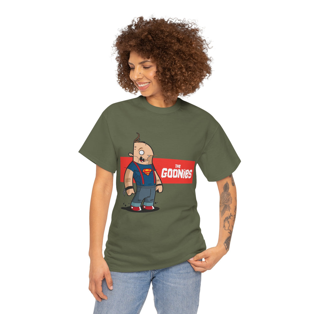 The Goonies Inspired Character Tee — Cartoon Sloth Graphic T‑Shirt