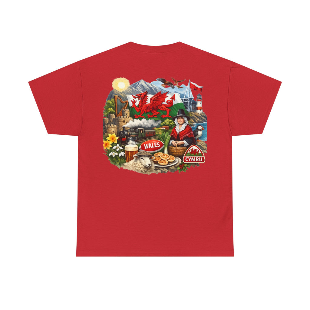 Wales Pride T-Shirt — 'Make Wales Great Again' Welsh Dragon Tee