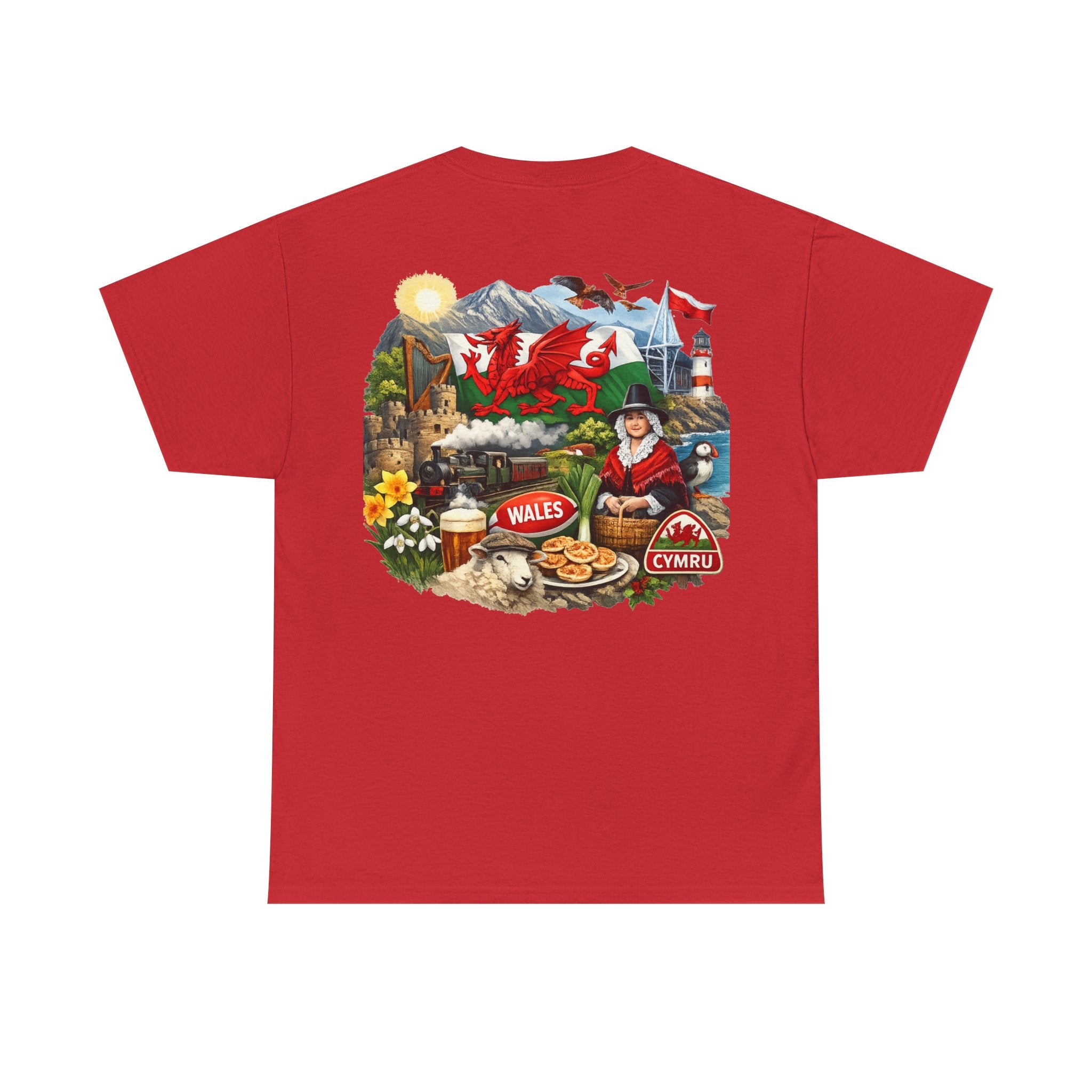 Wales Pride T-Shirt — 'Make Wales Great Again' Welsh Dragon Tee
