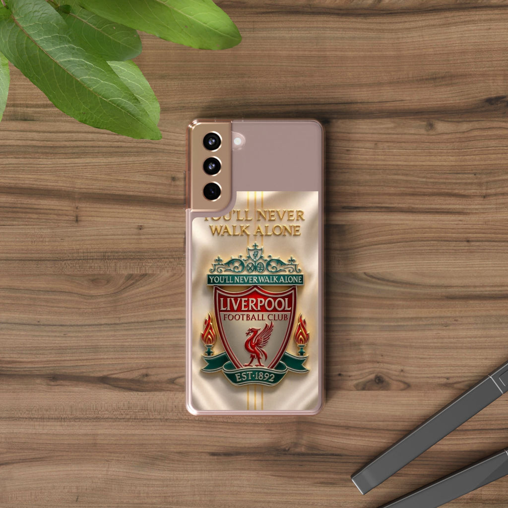 Liverpool FC 'You'll Never Walk Alone' Clear Phone Case