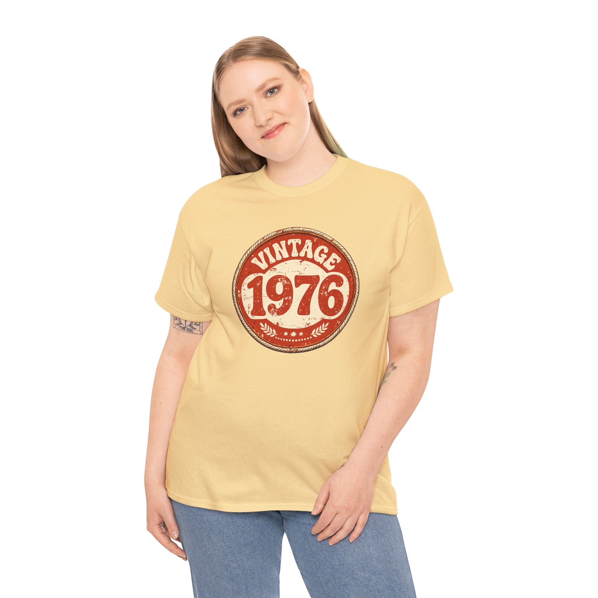 1976 Vintage Tee — Retro Birthday Shirt for 1976 Born