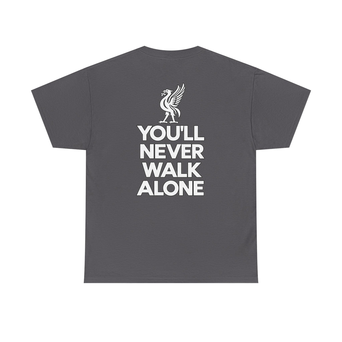 You'll Never Walk Alone T‑Shirt — Liverpool FC Crest Cotton Tee