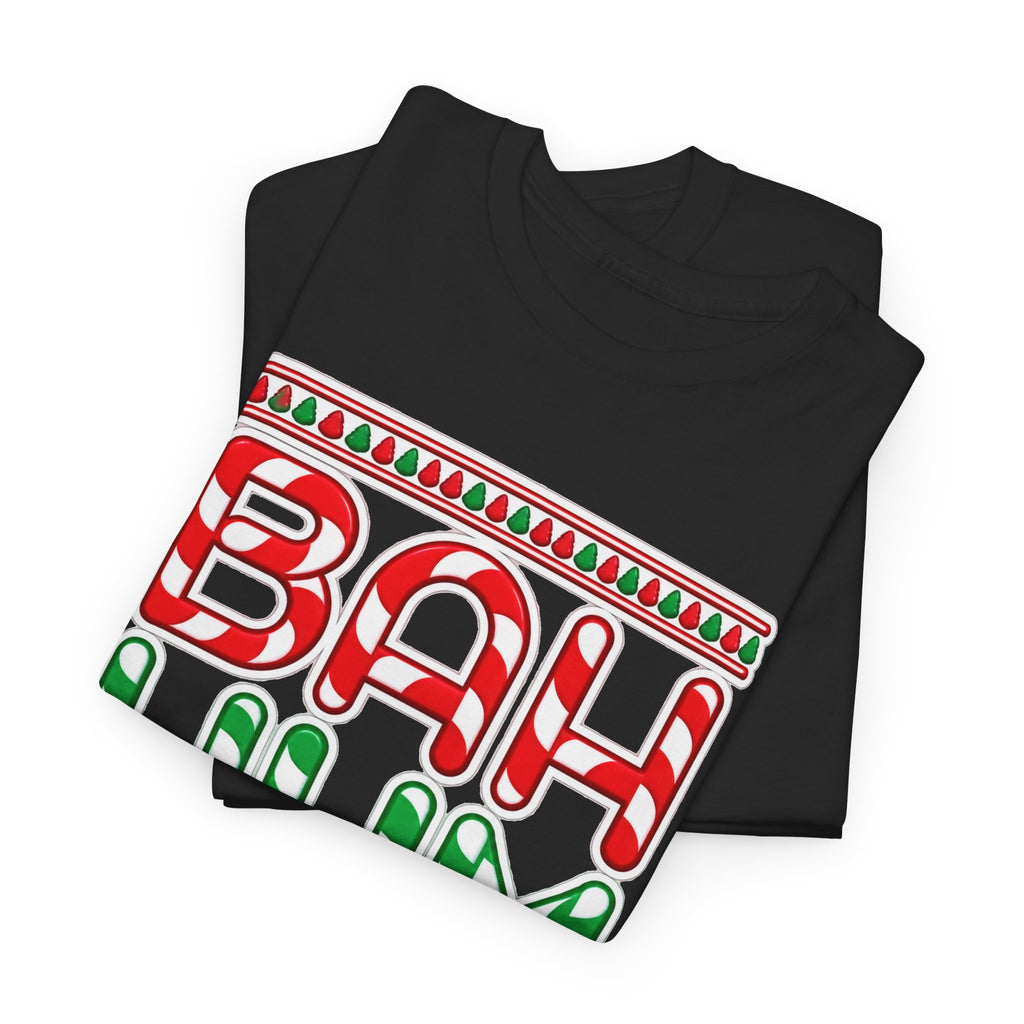 Bah Humbug Christmas Holiday Cotton T-Shirt