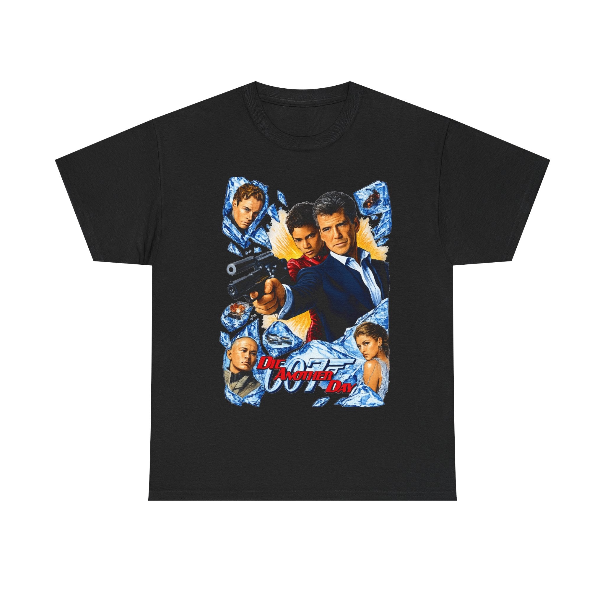 James Bond 007 Die Another Day Movie Poster Tee — Classic Spy Film Graphic T-Shirt