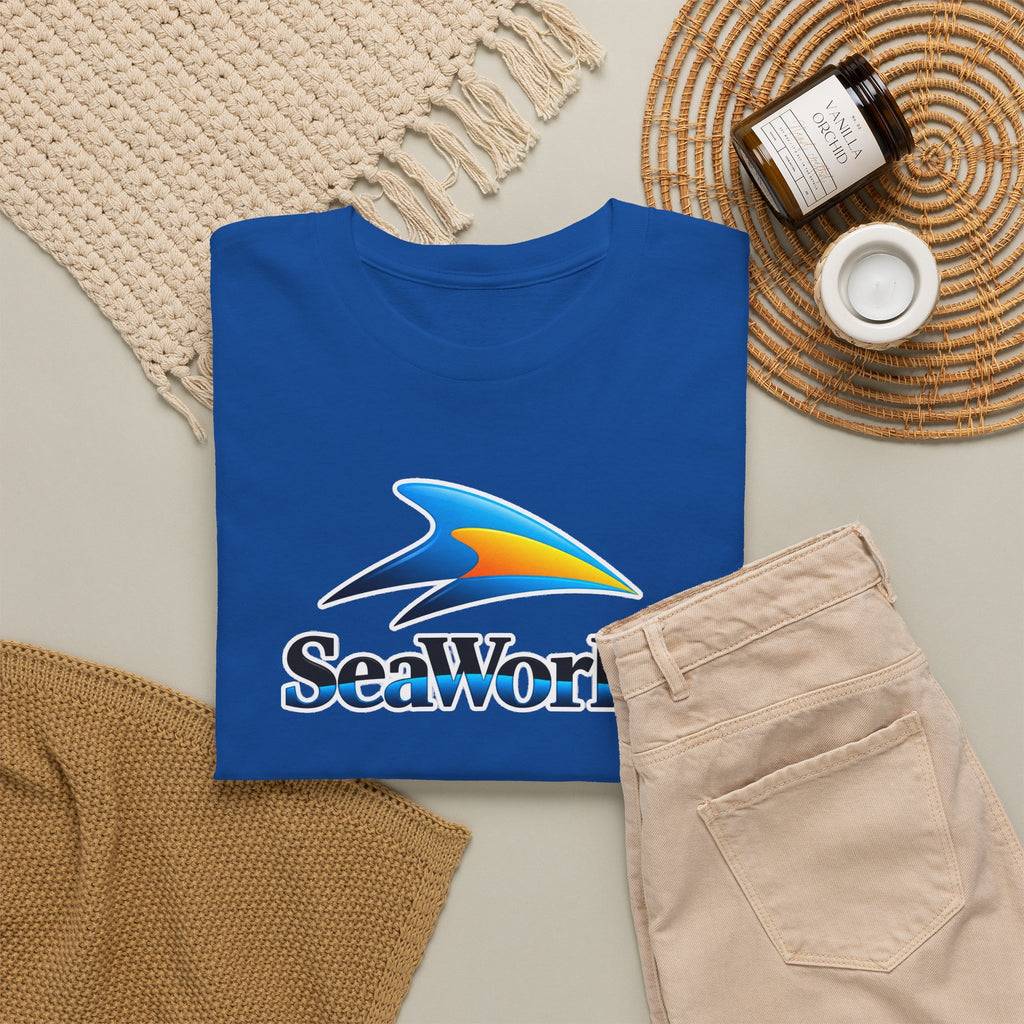 SeaWorld Logo T-Shirt — Classic Ocean Theme Tee