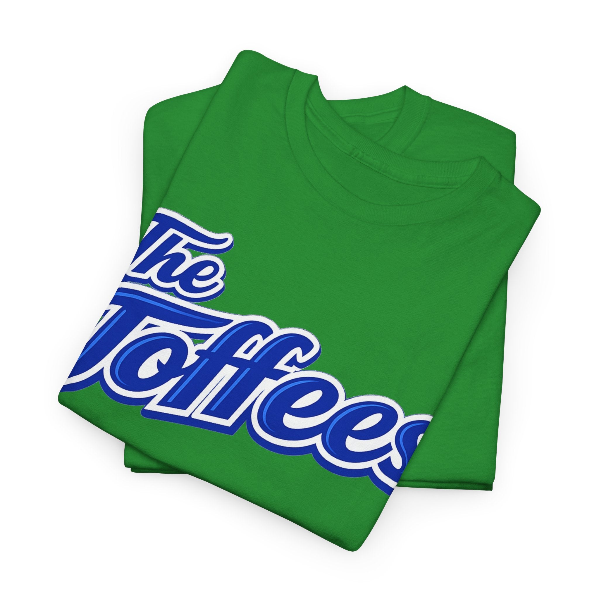 The Toffees Script Tee — Vintage Blue Logo T-Shirt