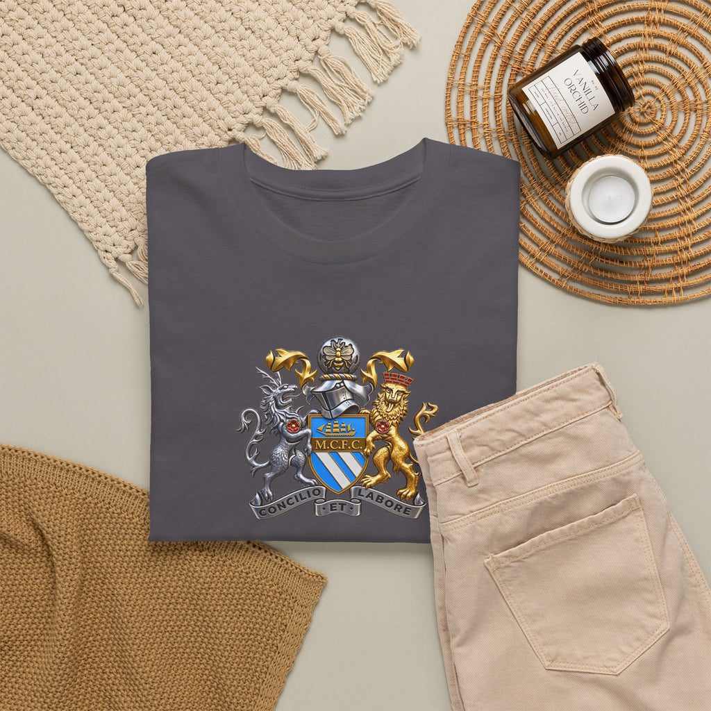 Manchester City Coat of Arms Unisex Heavy Cotton Tee