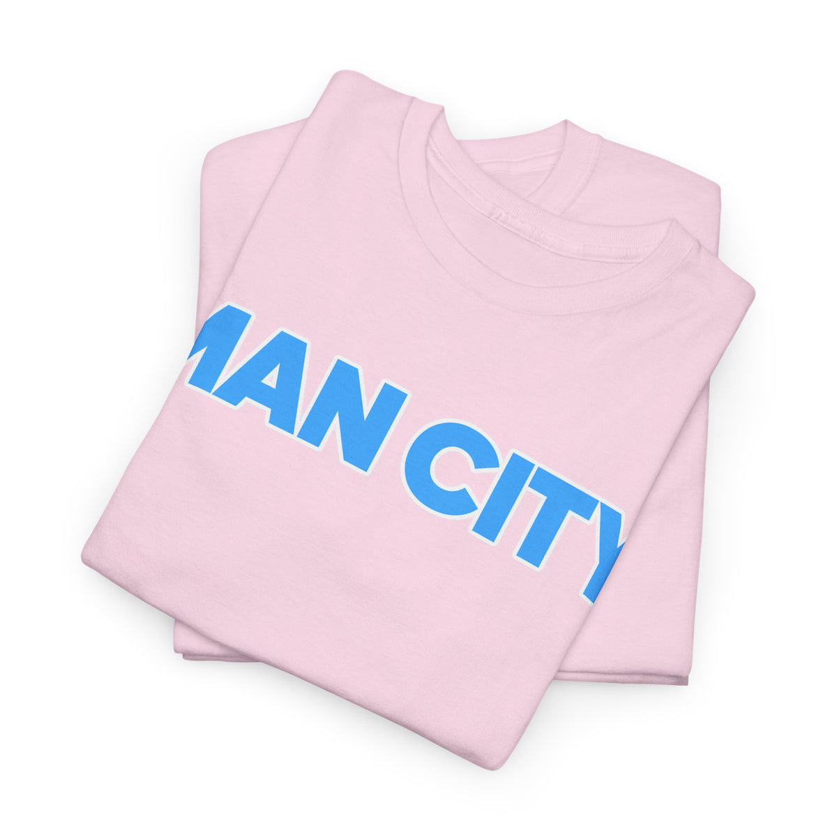 Man City Cotton T‑Shirt — Minimal Football Fan Tee