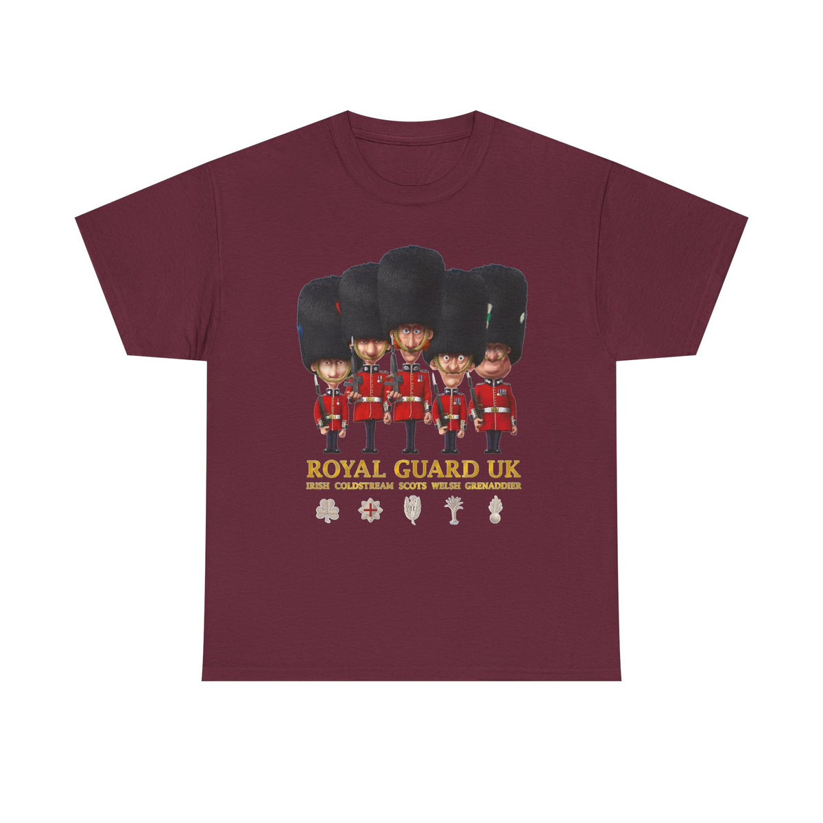 Royal Guard UK T-Shirt — Cute British Guards Illustration Tee