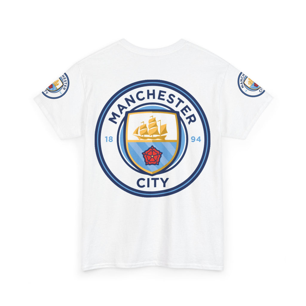 Manchester City Crest T-Shirt — Football Club Logo Tee