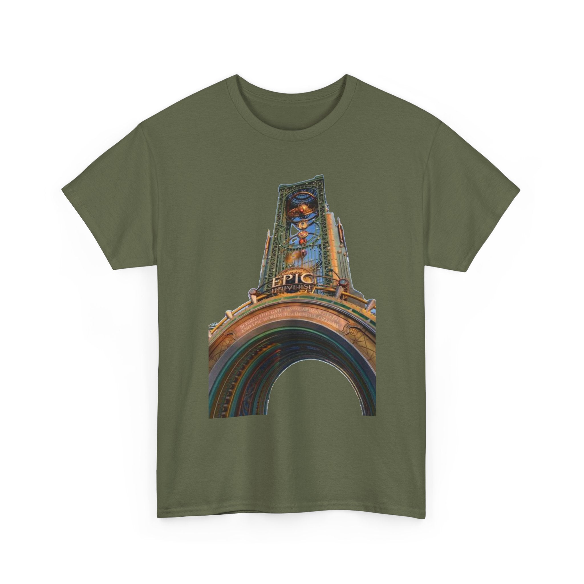 Epci Universe Vintage Theater Arch Graphic Tee — 'Epic' Retro Marquee T-Shirt